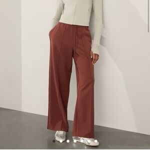 Athleta Rust Wide-Leg Pants